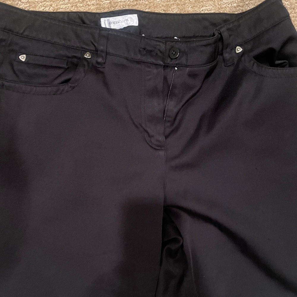 Dress Barn Black Trousers